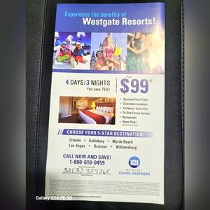 Westgate Vacation Rental Get-A-Way - CALL TODAY!!!